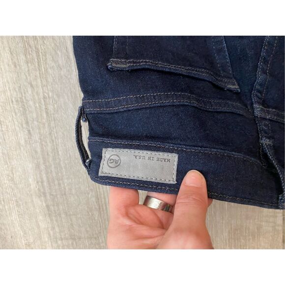 AG Adriano Goldschmied The Ballad Slim Boot Blue Jeans Size 24R, MSRP $235 - Picture 9 of 11